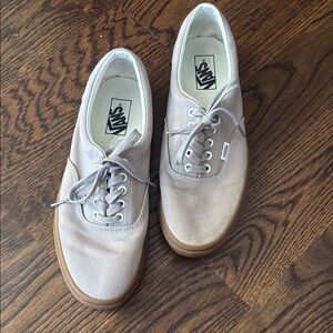 Men’s Vans Light Tan Canvas Sneakers